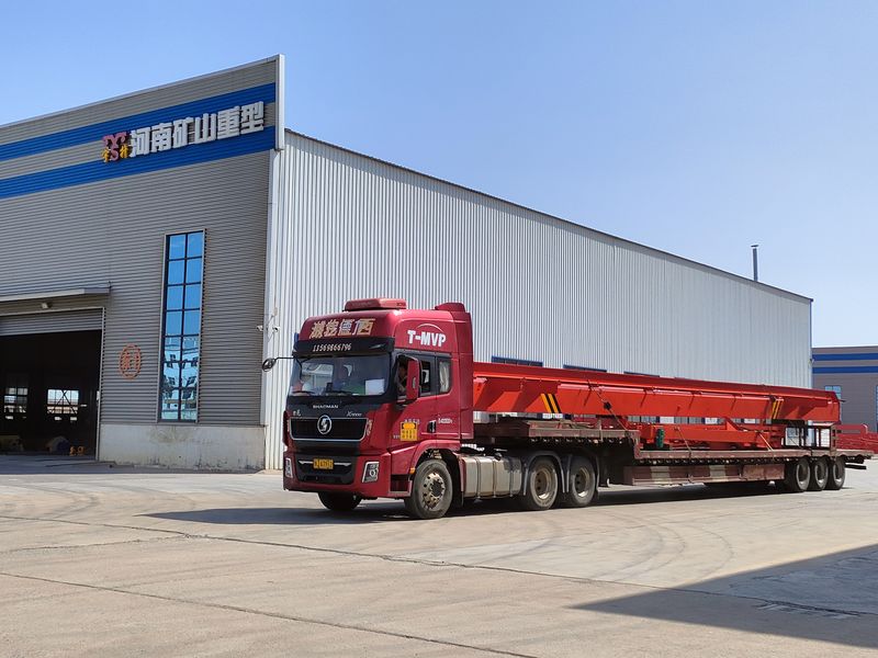 電動葫蘆門式起重機(jī)  MHxh10t—14m 外懸3.5/1.5m 制作完成，發(fā)往青海交付客戶使用